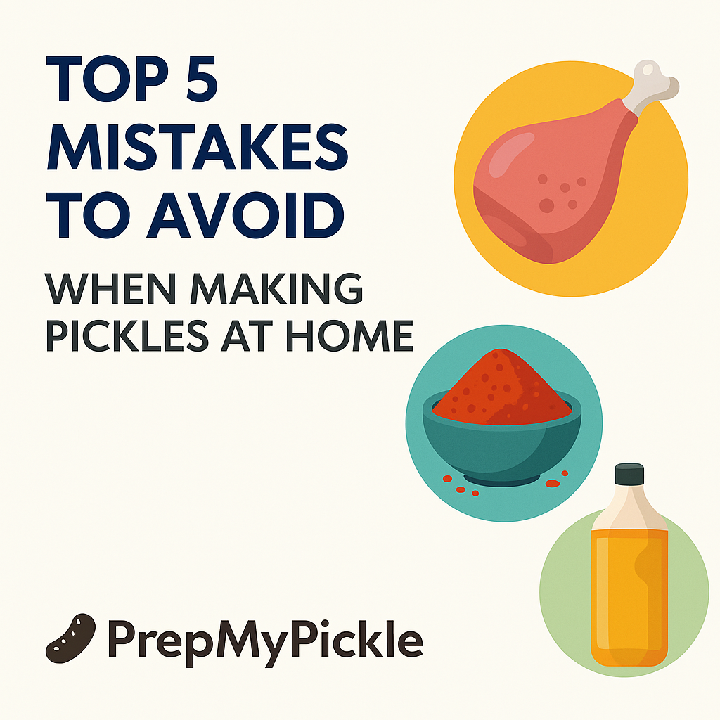 Top 5 mistakes to avoid when making pickle